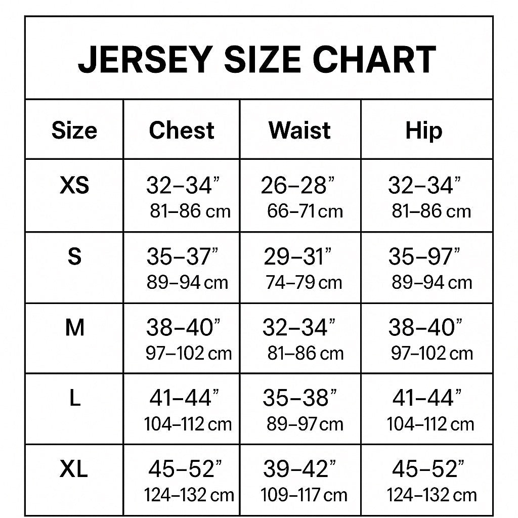 Zero Lap Jerseys